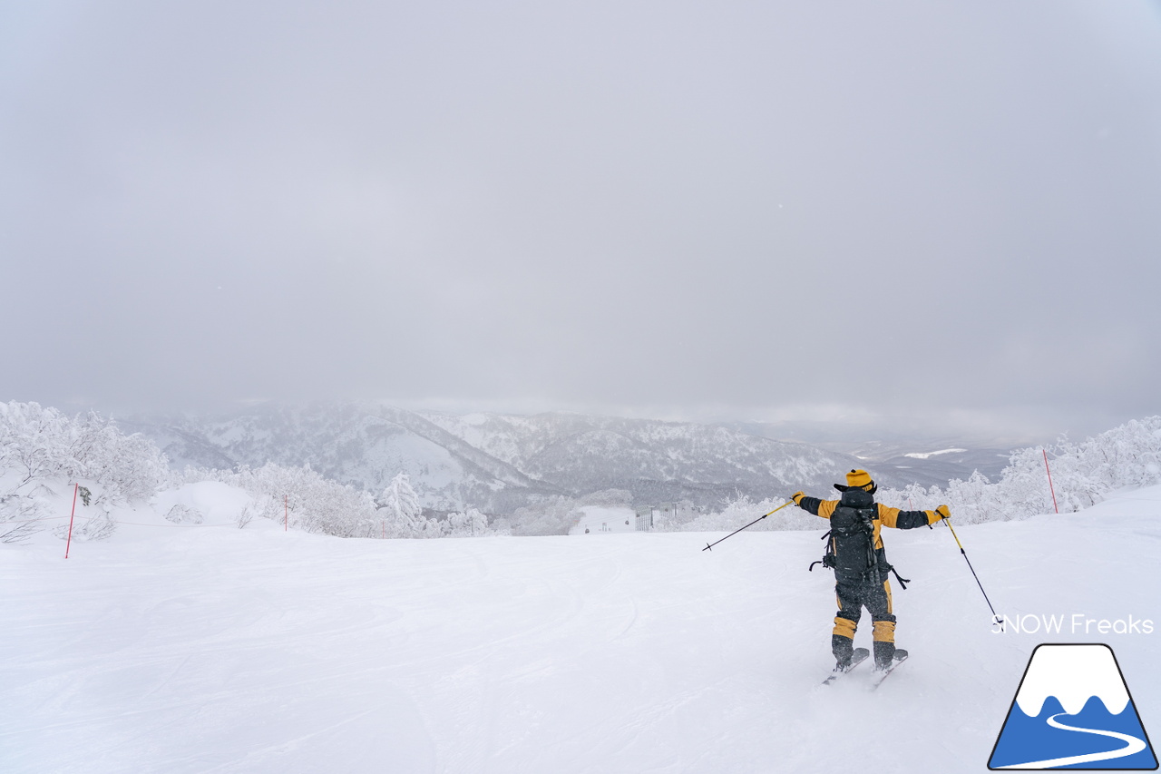 最高に気持ちの良いキロロの雪を滑る！北海道発 スキー・アウトドア専門店『パドルクラブ』のスタッフたちの休日。【ゲレンデパウダー編】in キロロリゾート